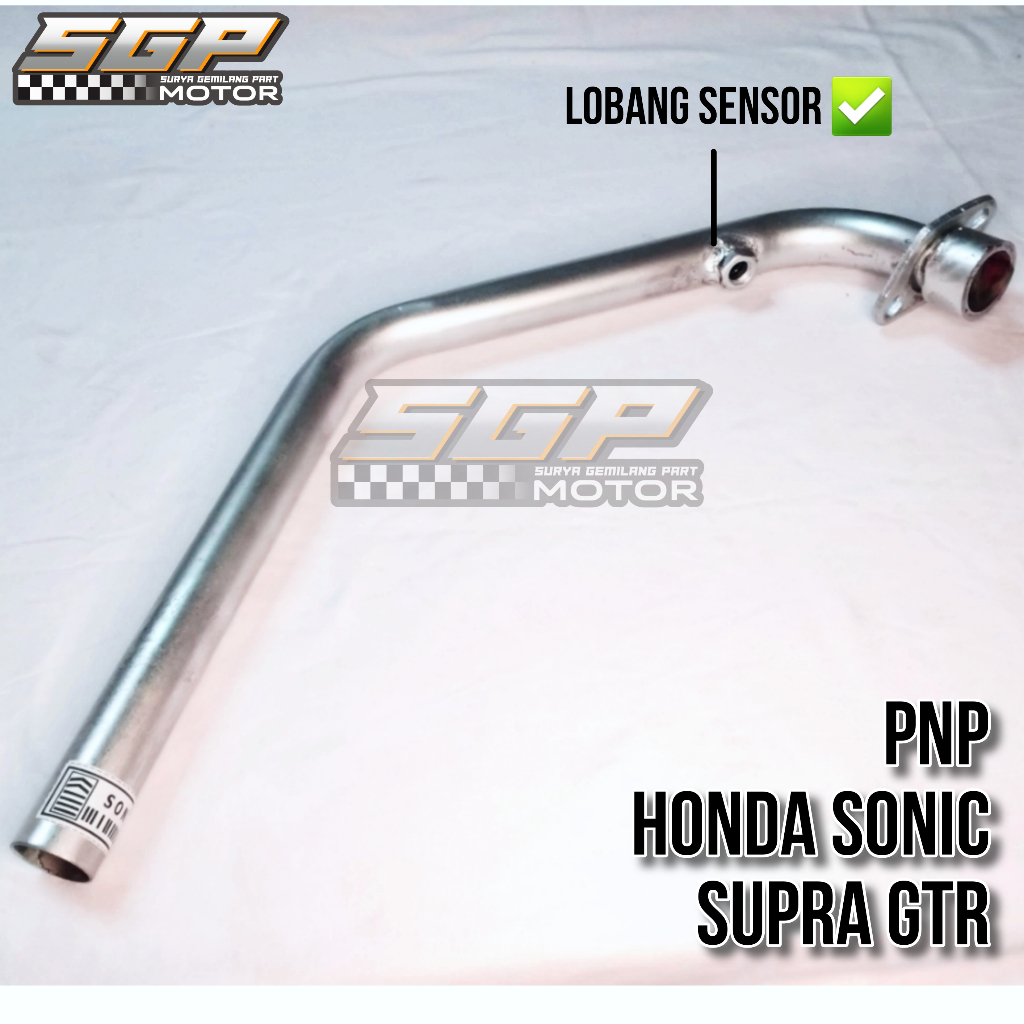 Leher Leheran Knalpot Honda Sonic Supra Gtr bahan tebal