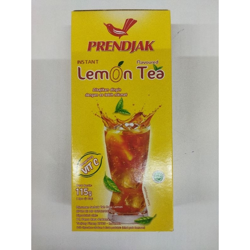 

PRENDJAK Instant Lemon Tea Box isi 5 sachet