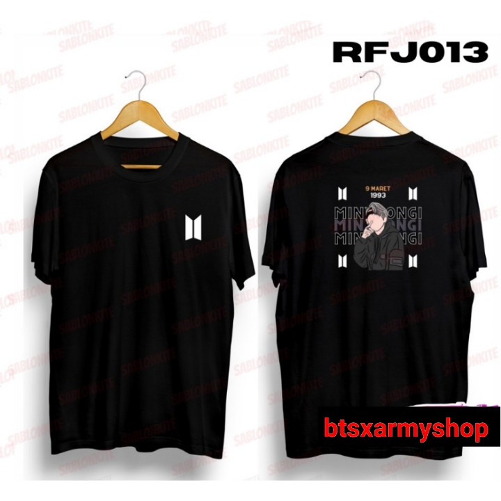 (RFJ013) BAJU KAOS BTS / HOODIE SWEATER BTS MEMBER MIN YOONGI SUGA LOGO BTS