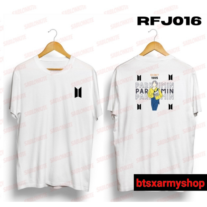 (RFJ016) BAJU KAOS BTS / HOODIE SWEATER BTS MEMBER PARK JIMIN LOGO BTS