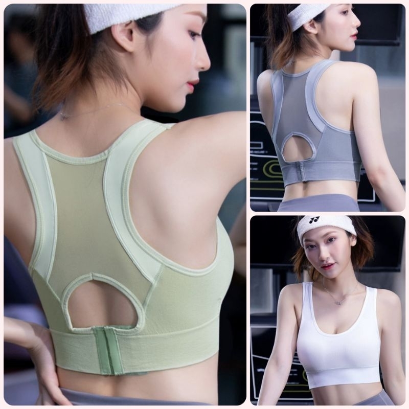 JdF Shop - Sweety Sport Bra ( ada Cup ) Mesh Back Kait Sportbra Rajut
