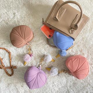 LOVE Mukena Traveling Polos Mini Pouch Parasut