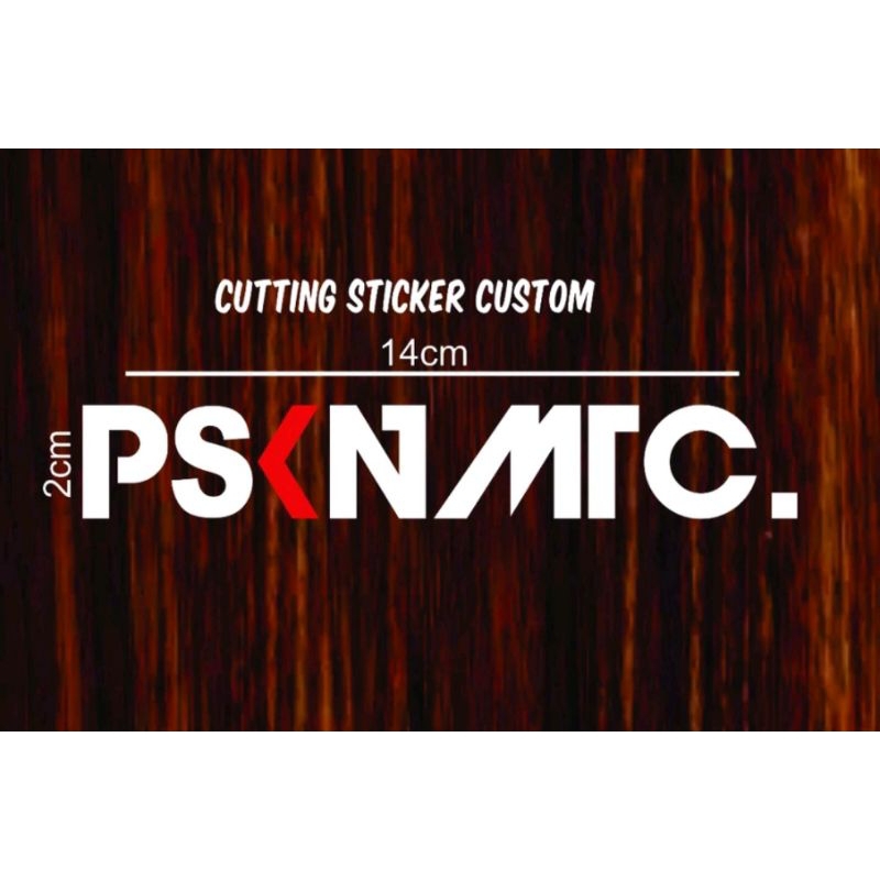 

sticker grosir STICKER PSKNMTC Sticker custom