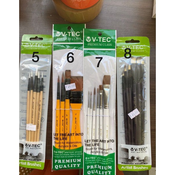 

vtec Brush set kuas set vtec ART C9P9