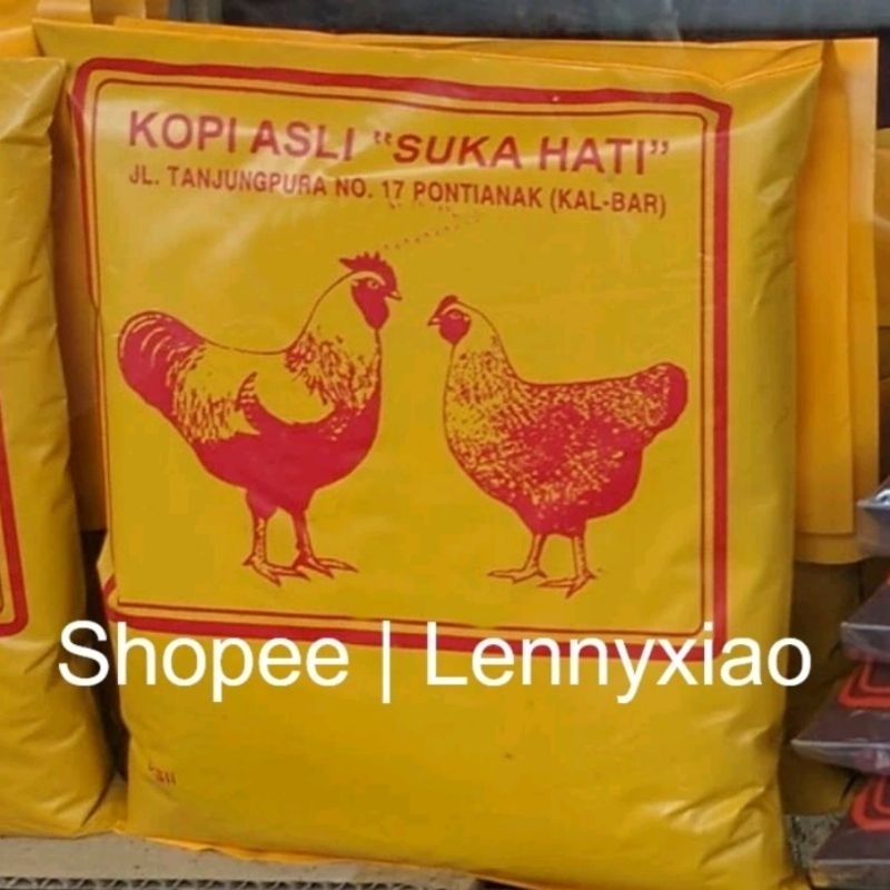 

Kopi 200 gr Bubuk Suka Hati Sukahati Khas Pontianak 200 gram 0.2 kg 2 ons