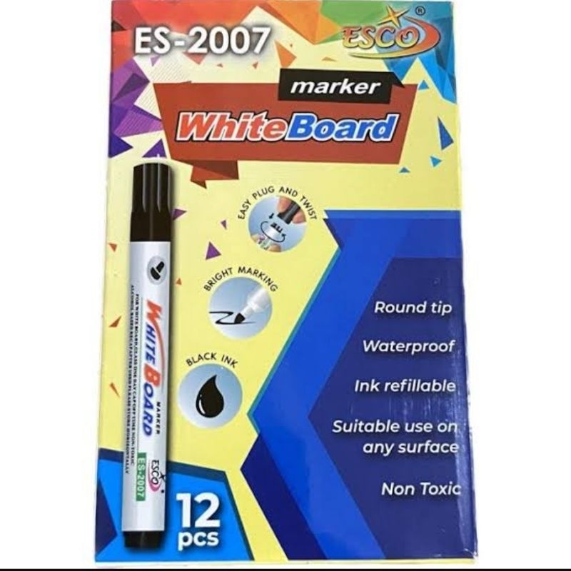 

SPIDOL WHITE BOARD 12PCS [GROSIR]