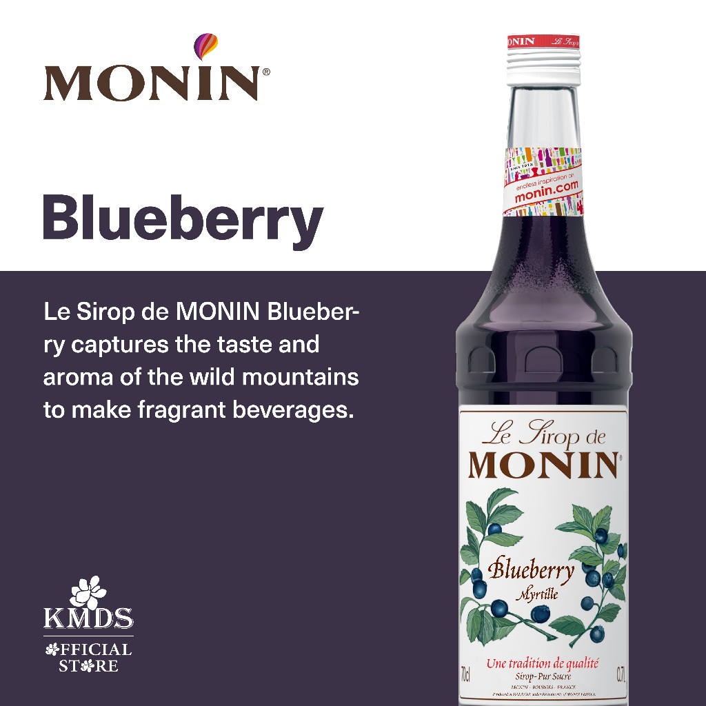 

MONIN Blueberry syrup 70 CL 700 ML