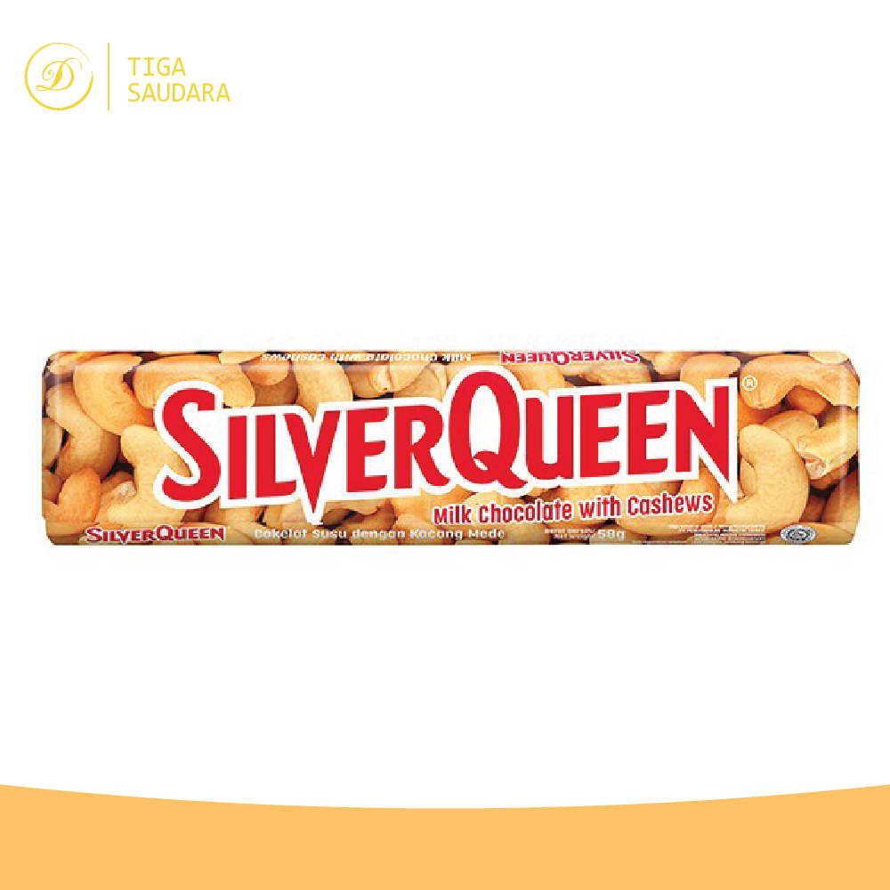 

Coklat Silverqueen 58 g Cashew
