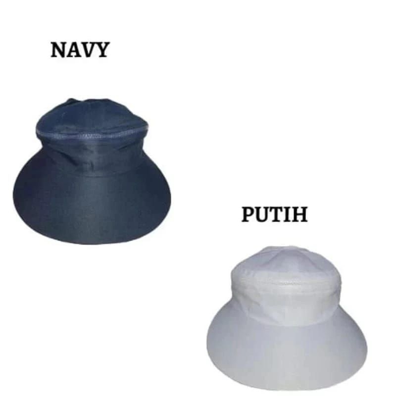 Topi Golf Caddy ResSleting Wanita Topi Zumba Topi Golf Polos