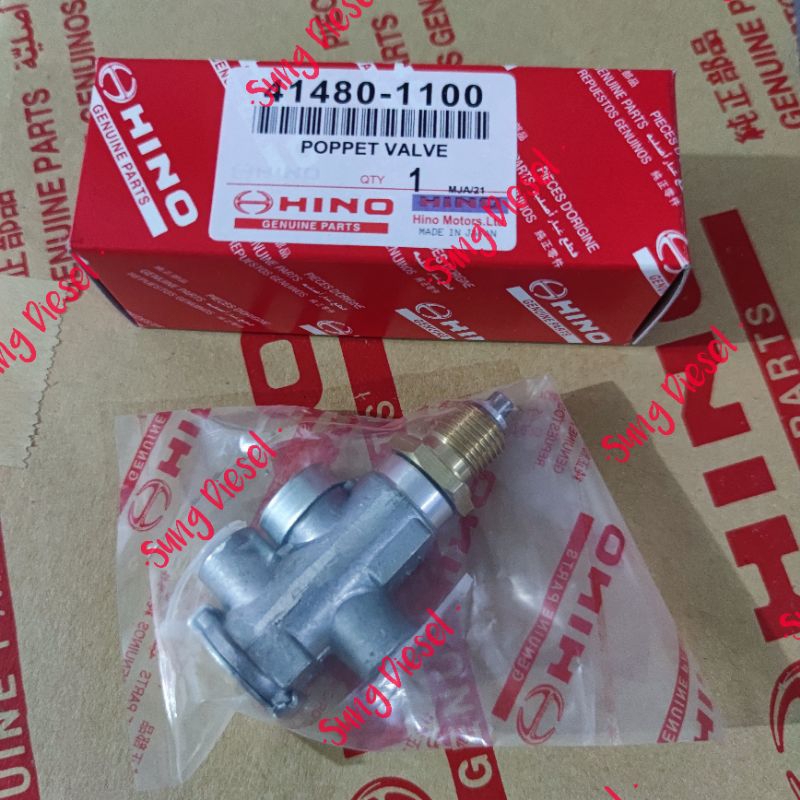 Poppet Valve Transmisi Hino Eaton 41480-1100