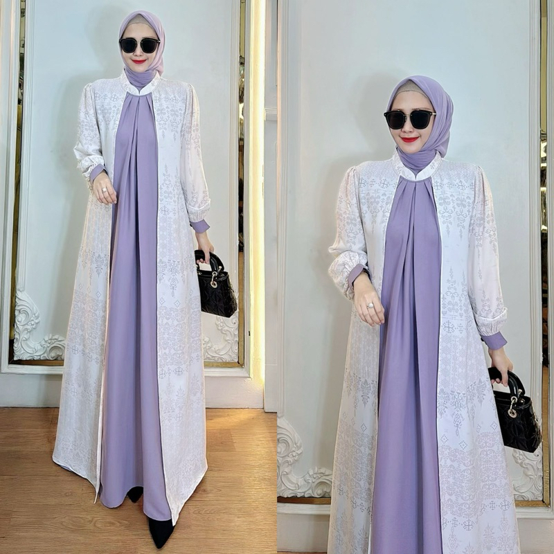 Gamis Mahira Dress Terbaru Bahan Lionel Richie