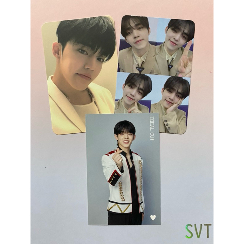 photocard & trading card seventeen mingyu kembang your choice