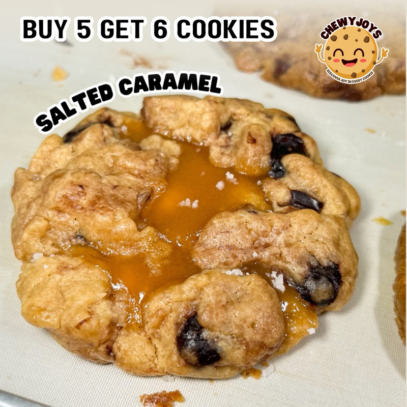 

Salted Caramel Cookies | Soft Cookies Chewy Lumer (BUY 5 GET 6) Min. 5pcs