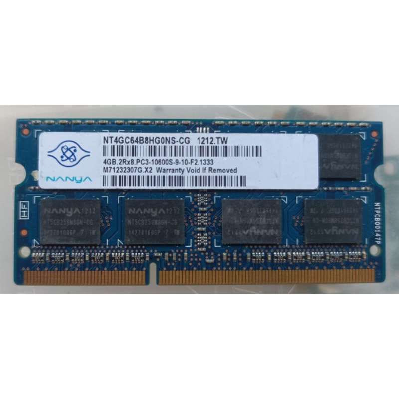 RAM LAPTOP DDR3 4GB NORMAL BEKAS