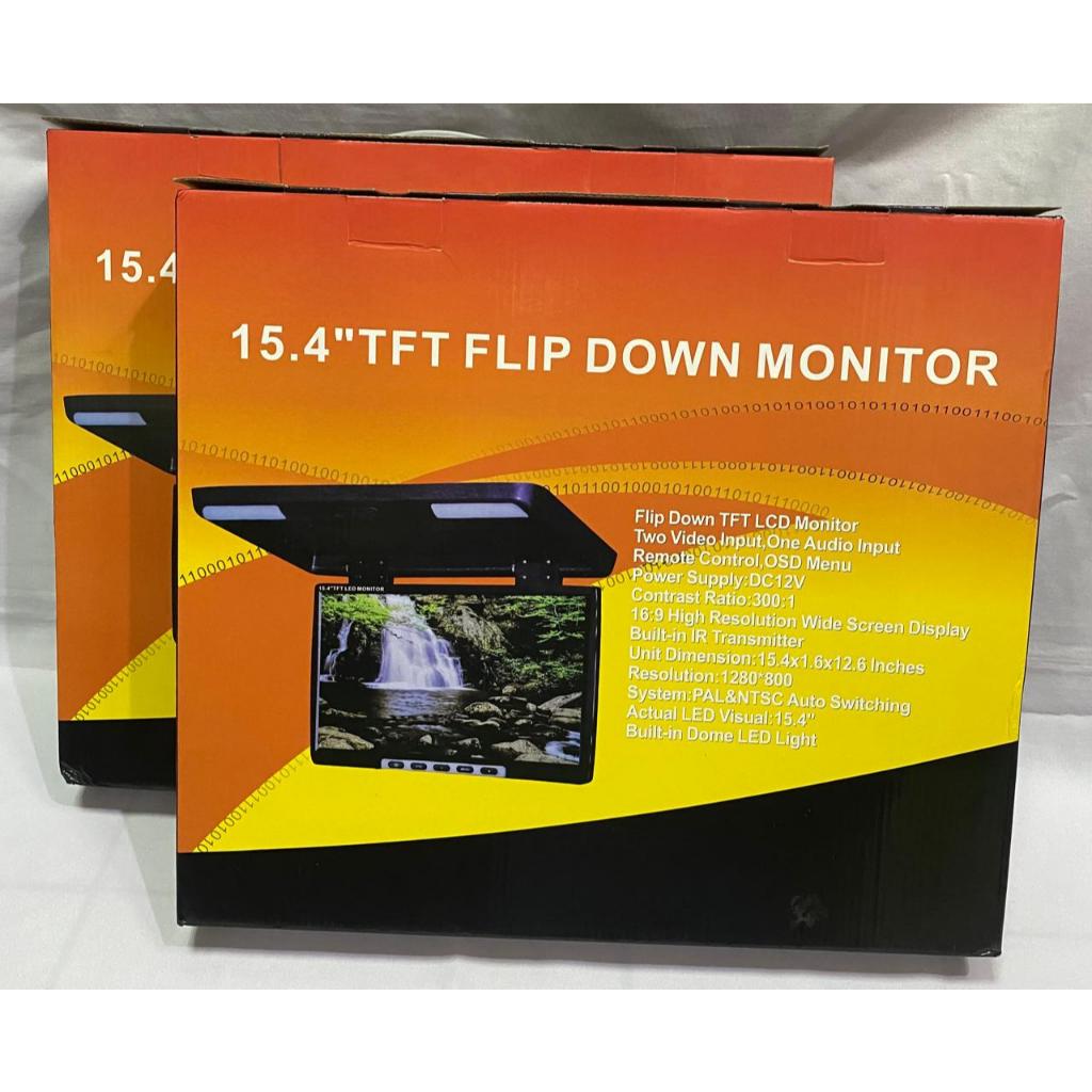 TV Mobil TV Plafon TV Roof 15.4'' inch TFT FLIP DOWN MONITOR American Challenge