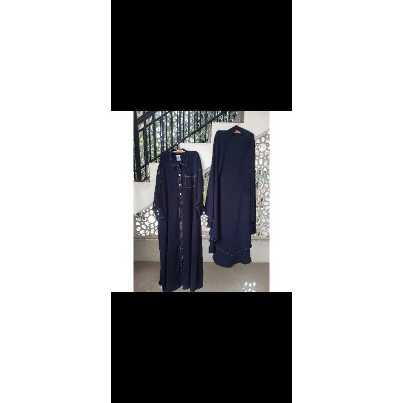 kemejabaya night navy by elmadina