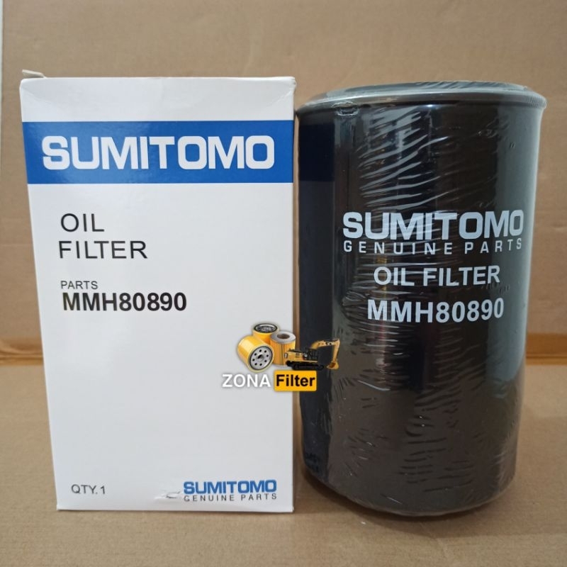 Filter Oli MMH80890 Sumitomo SH210-5 Oil Filter Sumitomo SH210-5 PN: MMH80890