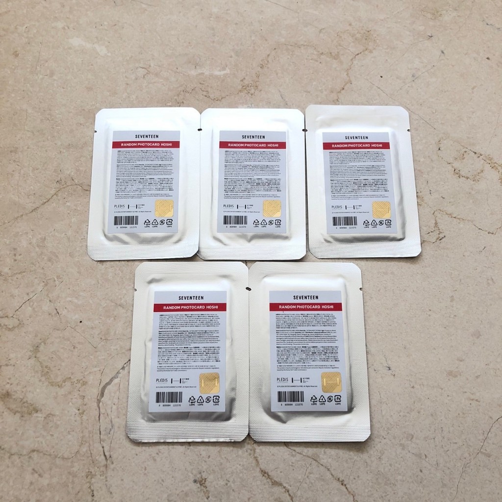 [READY] RANDOM PHOTOCARD SEVENTEEN FOLLOW FELLOW EXHIBITION SEALED HOSHI