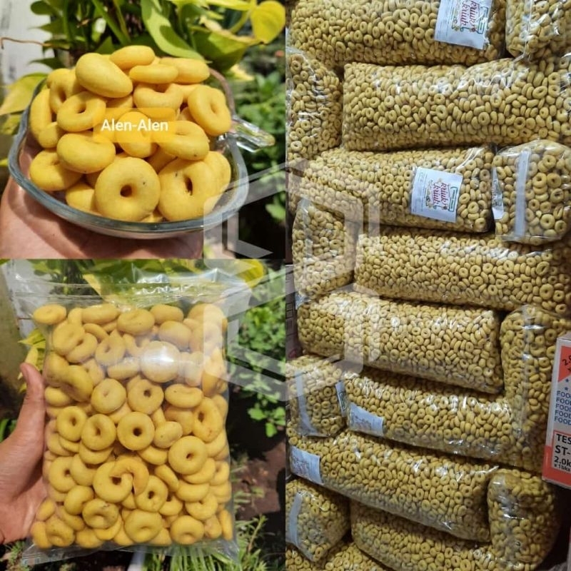 

Alen-Alen Original Khas Trenggalek Cemilan Jadul Kemasan 250gr