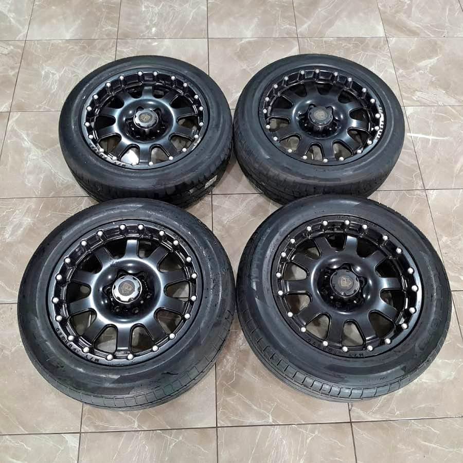 Velg Mobil Bekas WLCROX R18 Fortuner Pajero Hilux Dc Strada Triton