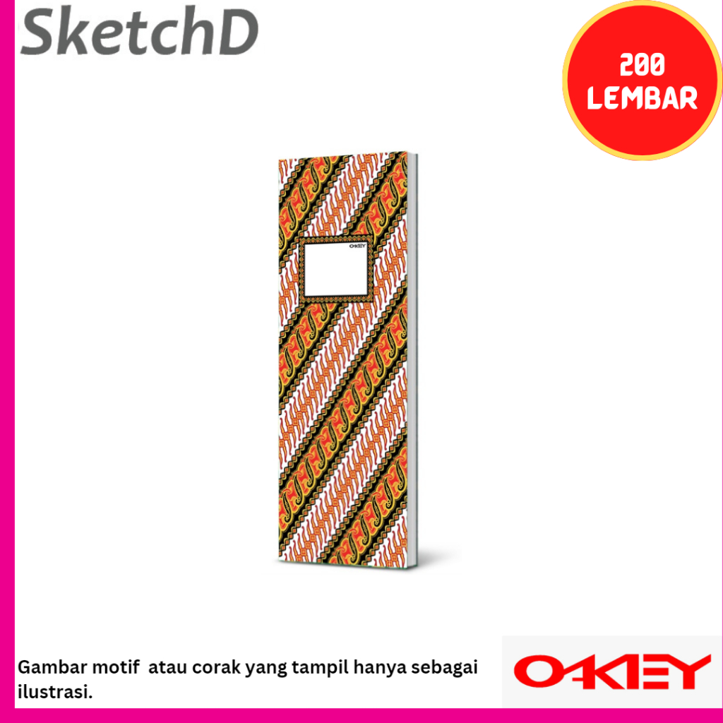 

Buku Folio Expedisi Kantor Okey Register Ekspedisi 200 lembar Hard cover