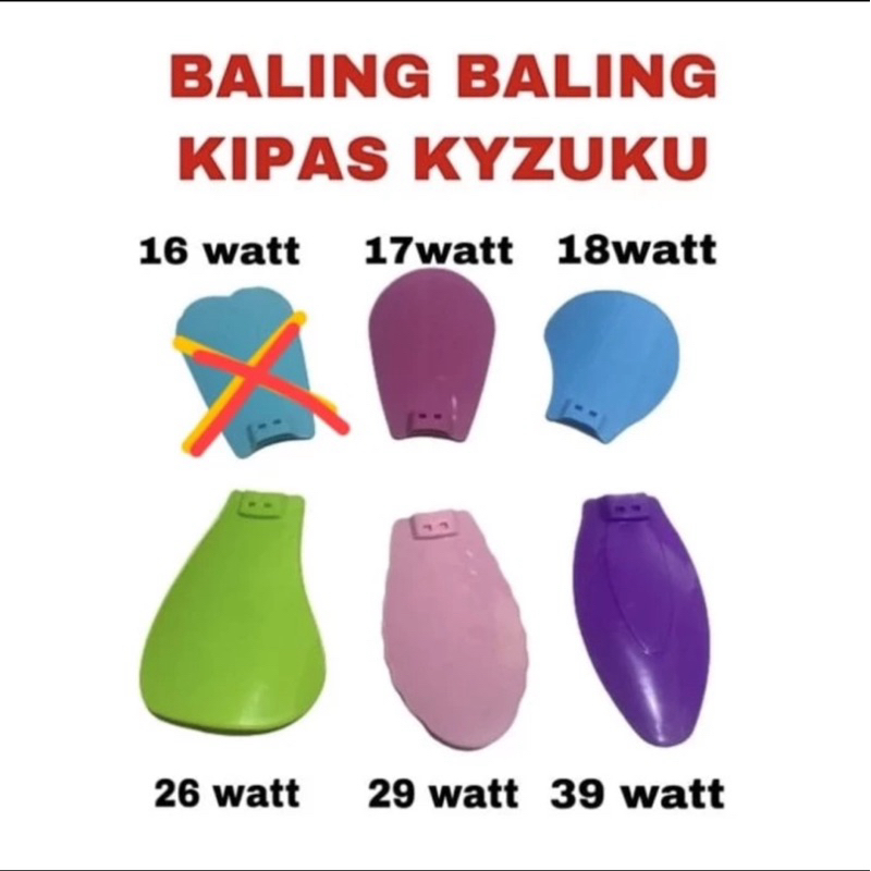 Baling kipas kyzuku / baling baling kipas kyzuku / baling kipasnya aja / baling kipas 3 in 1 kyzuku 