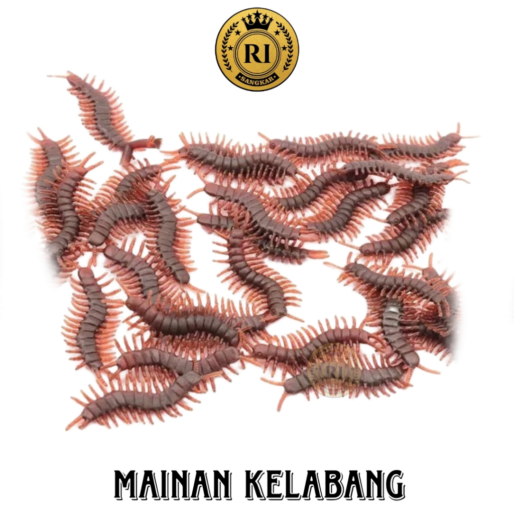 Mainan Kelabang Karet