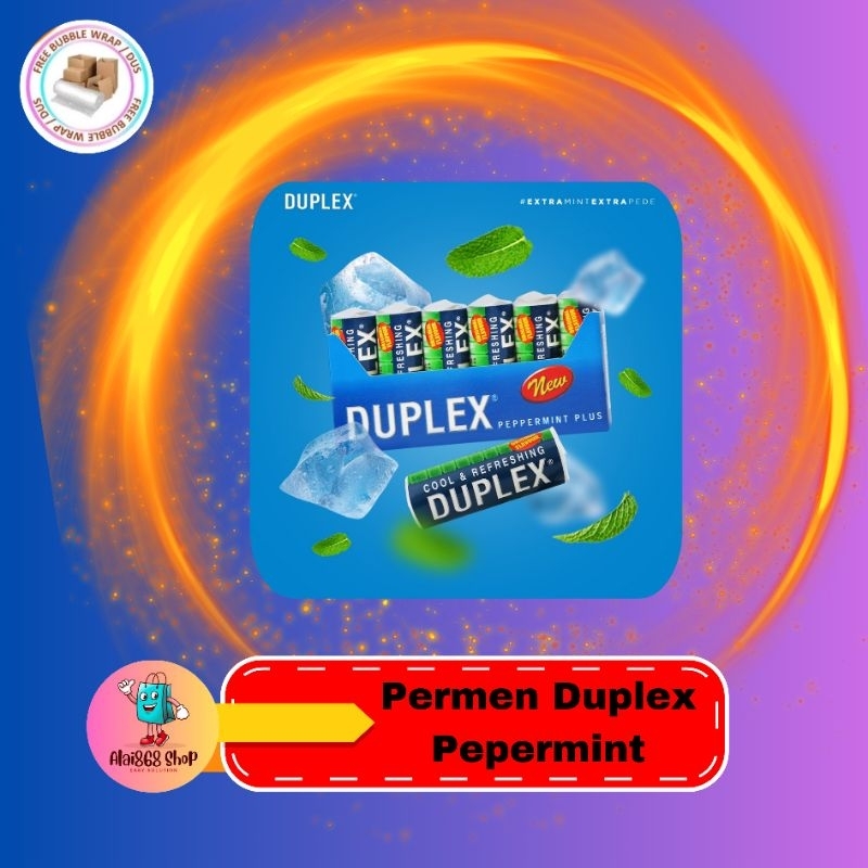 

Alai868 Permen Duplex Peppermint Plus isi 1 roll (ecer)