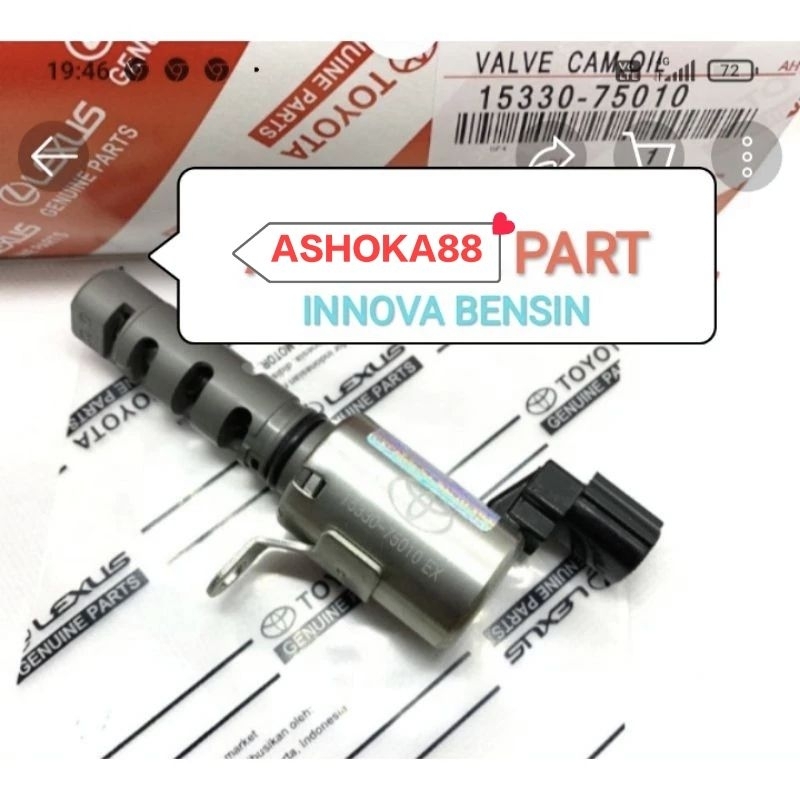 SENSOR VVTI SENSOR OCV OLI TOYOTA INNOVA INOVA BENSIN ORIGINAL
