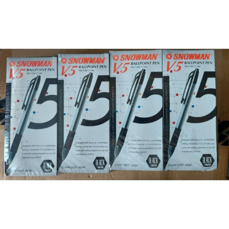 

KODE E1X6 PULPEN SNOWMAN V5 HITAM BIRU PER BOX 1 LUSIN PULPEN SNOWMAM V5 BOLPEN BALLPOINT SNOWMAN V5 PULPEN MURAH BERKUALITAS