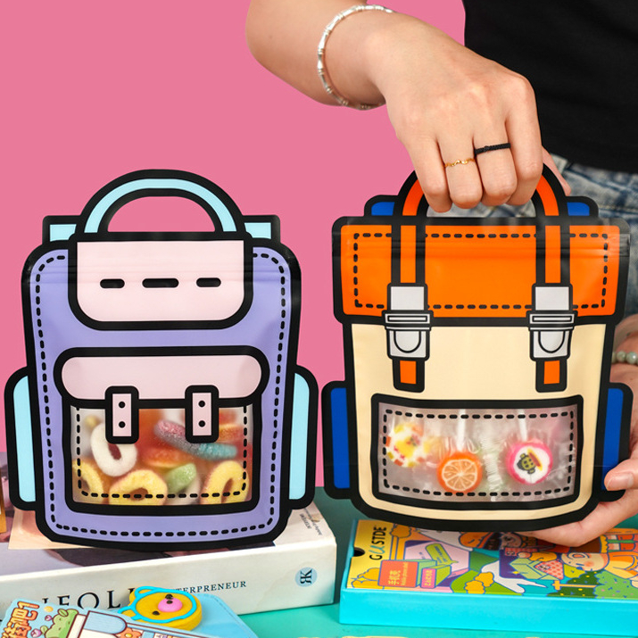 

Plastik Goodie Bag Ulang Tahun Anak / Plastik Ziplock Birthday bentuk Tas