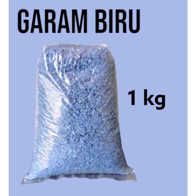 Garam Biru Antibiotik Blue Salt Garam Biru Ikan Hias Kering Premium 1 kg