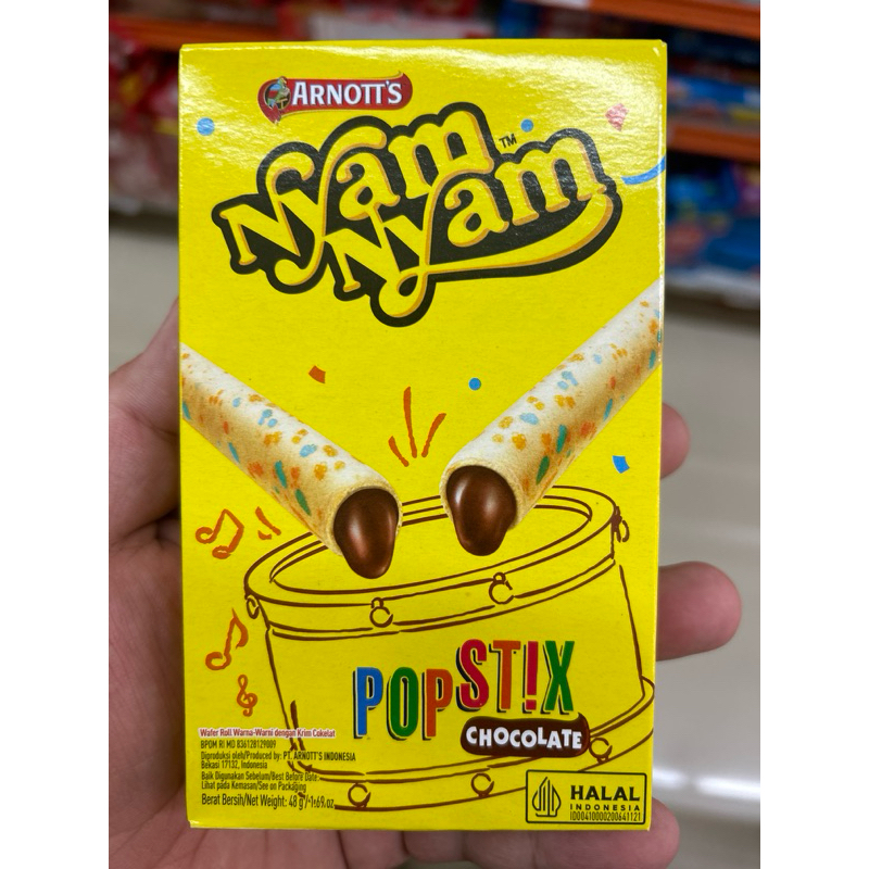 

NYAM NYAM POP STIX Chocolate 48gram