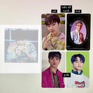 PHOTOCARD PC MARK LEE YEARBOOK YB CHILLING HOT SAUCE HOTSA HELLO FUTURE POLA POLAROID VER NCT DREAM 