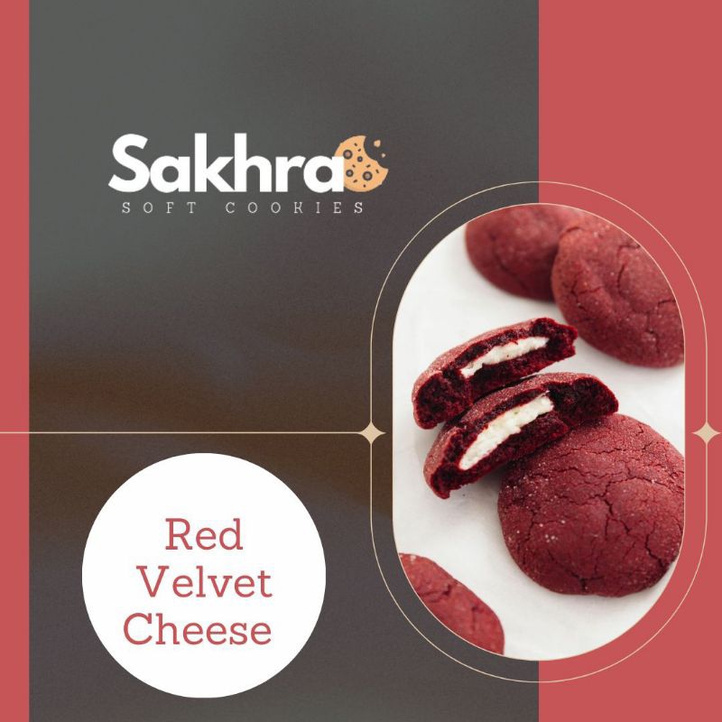 

Soft Cookies Sakhra - RED VELVET CHEESE