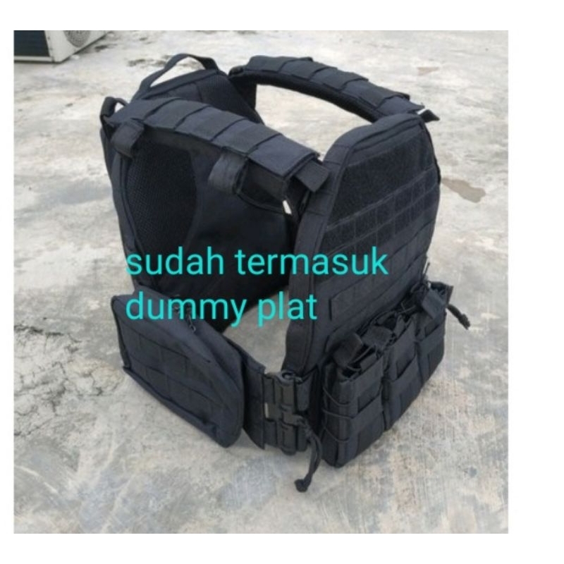 bodyvest blackmamba rompi blackmamba vest tactical flashmod