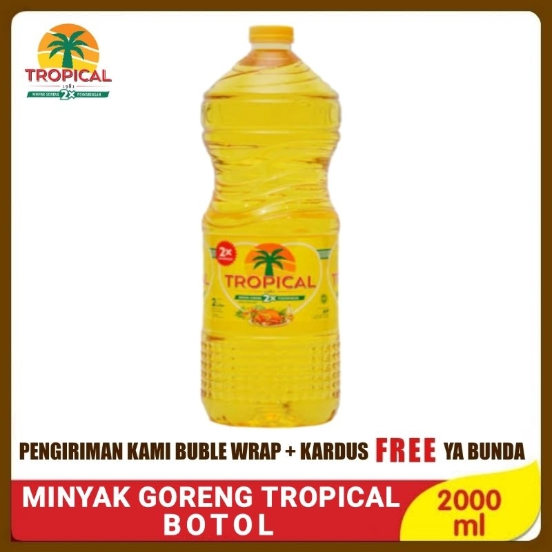 

TROPICAL Minyak Goreng 2 Liter Botol Minyak Goreng Sawit Tropical