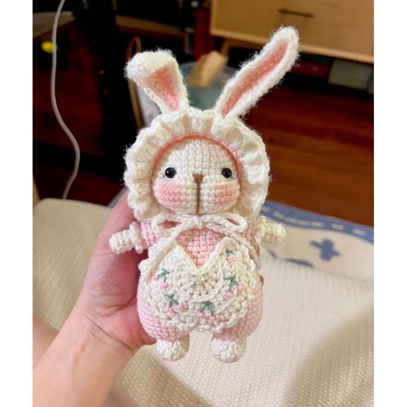 Bunny Crochet Doll | Boneka Rajut Kelinci | Boneka Bunny