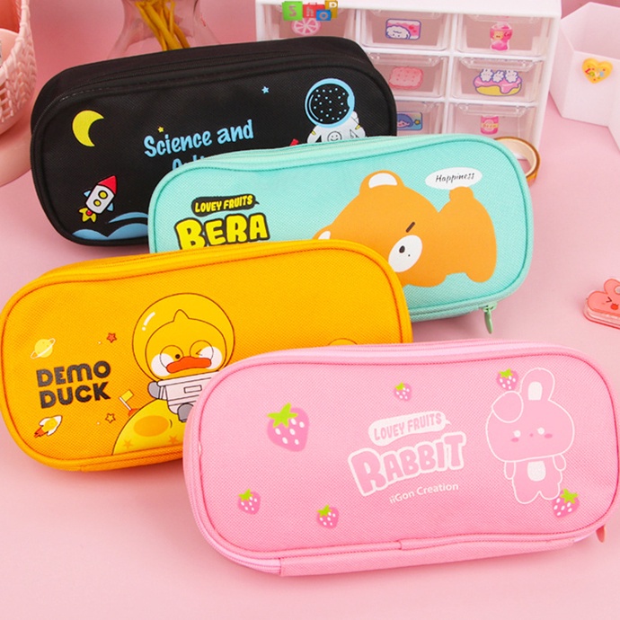 

Baru Kejutan COD S5832 Tempat Pensil Resleting Lucu Pencil Case Cartoon Tempat Pensil Model Terbaru Kotak Alat Tulis Korea Motif Lucu