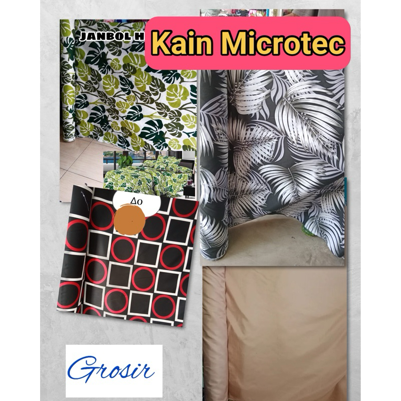 KAIN MICROTEX GROSIR | KAIN SPREI | COD