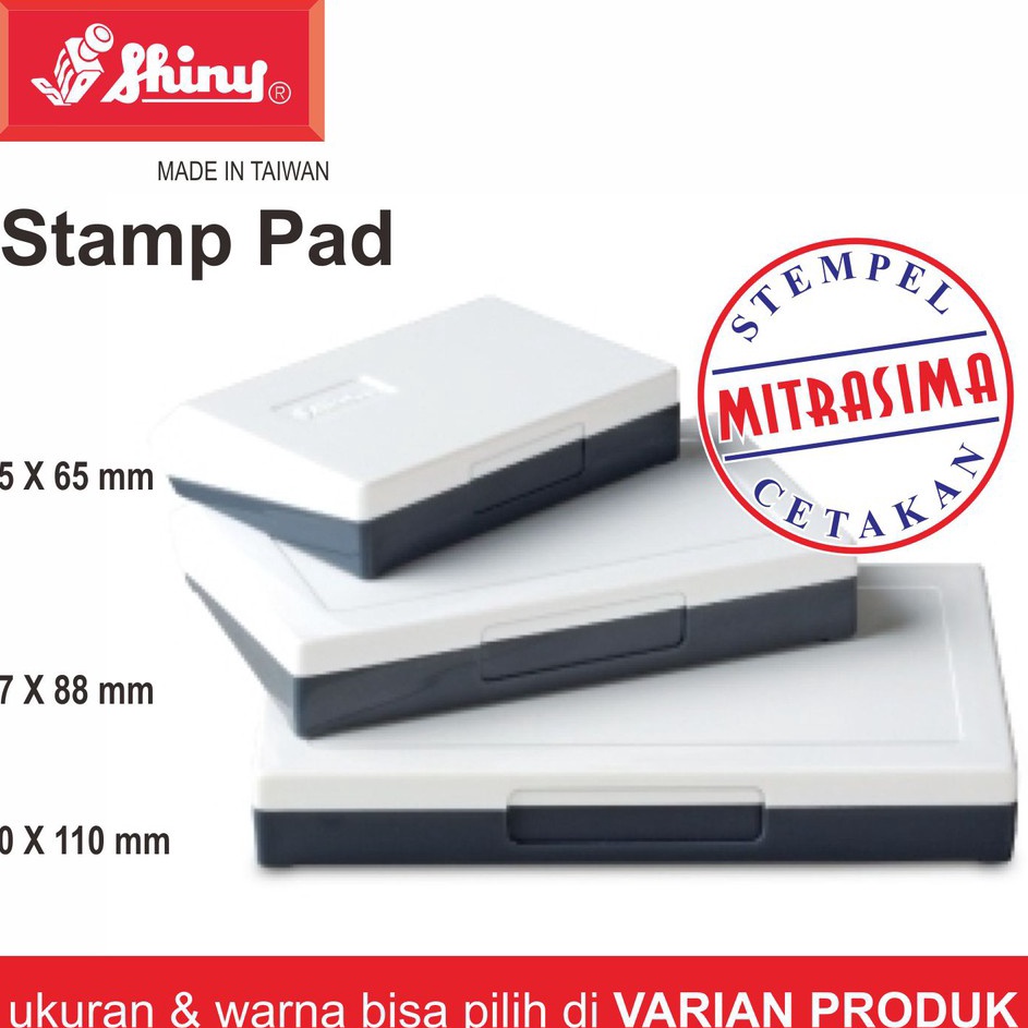 

Dijamin Sampai Bantalan Stempel Merk Shiny