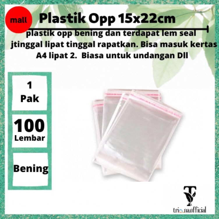 

Super Jaminan plastik opp 15x22cm