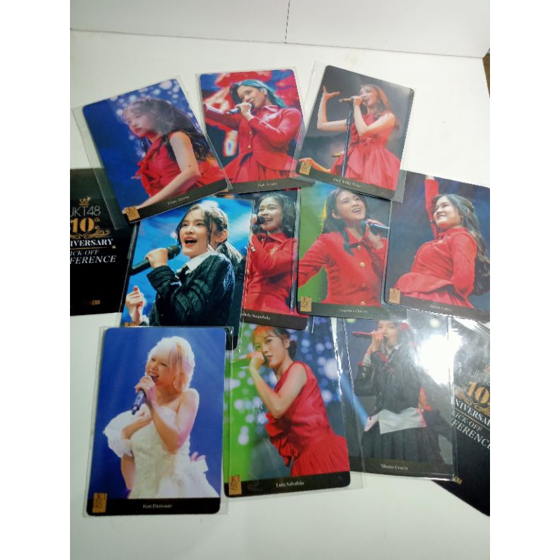 Photocard Jkt48 Kick off conference 10th anniversary official original 100%