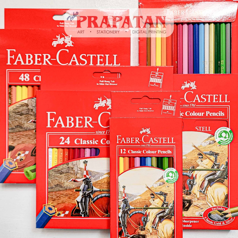 

Super Diskon Pensil Warna Faber Castell Classic Color Pencil