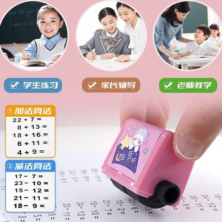 

Borong Stock Stempel Roll Matematika Fun Math Roll Excersice Belajar