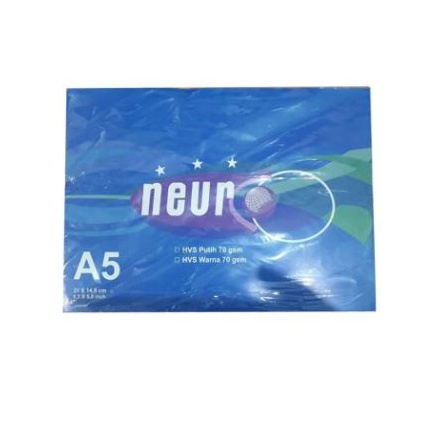 

Promo Terlaris Kertas HVS A5 Neuro 7 gram