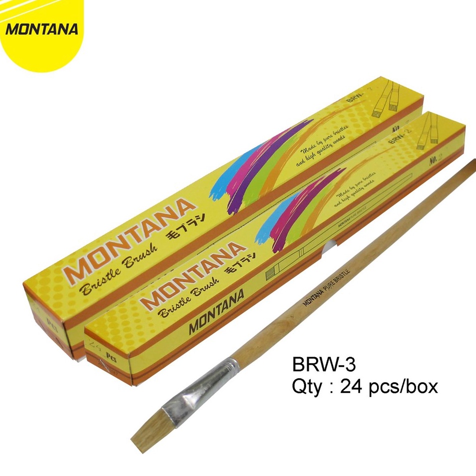 

Obral Pesanan MONTANA Brush Kuas Cat Air Lukis Acrylic Montana BRW3