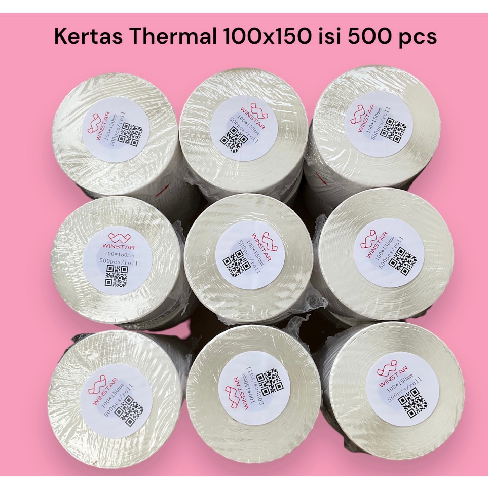 

Kejar Diskon Kertas Thermal Label Barcode RollLipat isi 5 pcs ukuran A6 1 x 15 mm Thermal Paper ORIGINAL