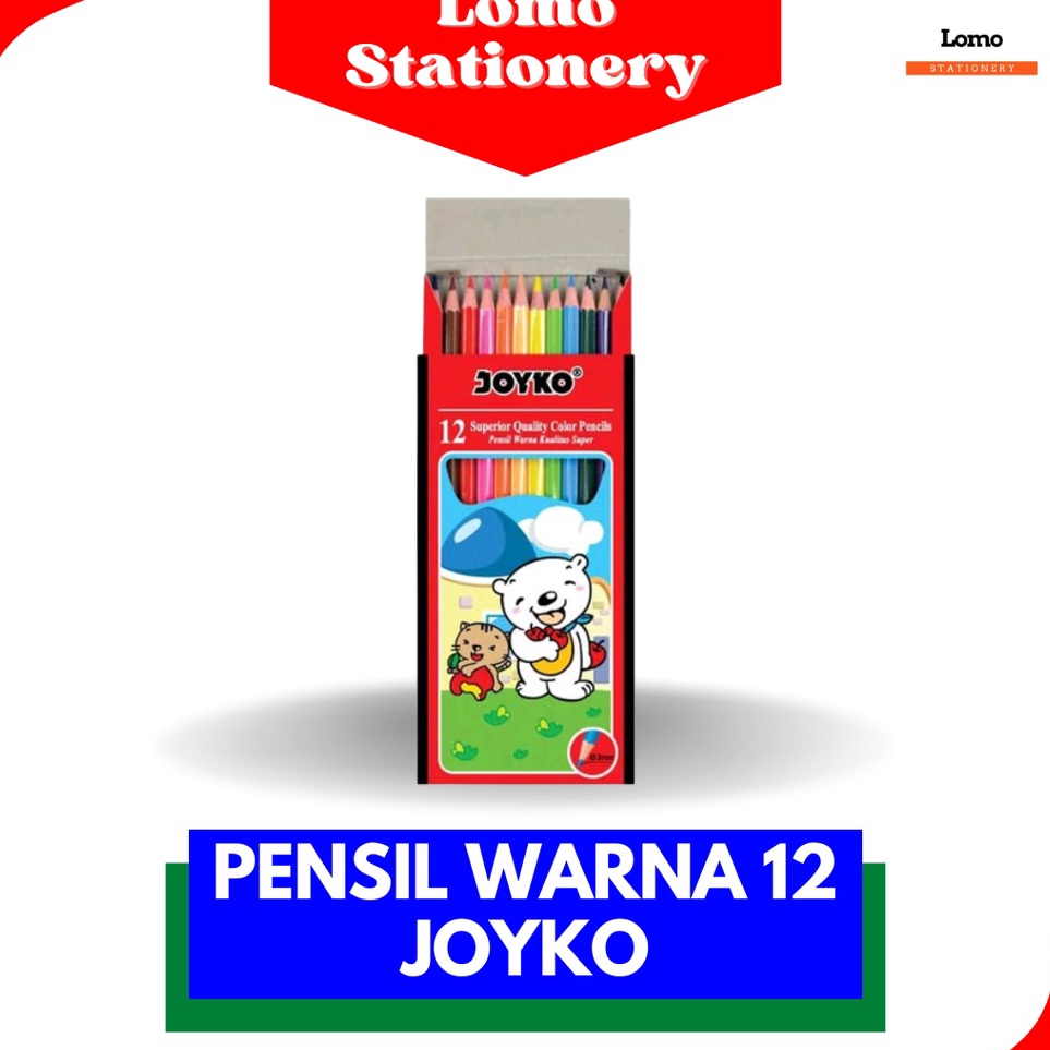 

Dapatkan Segera Pensil Warna Panjang Joyko CP12 PB