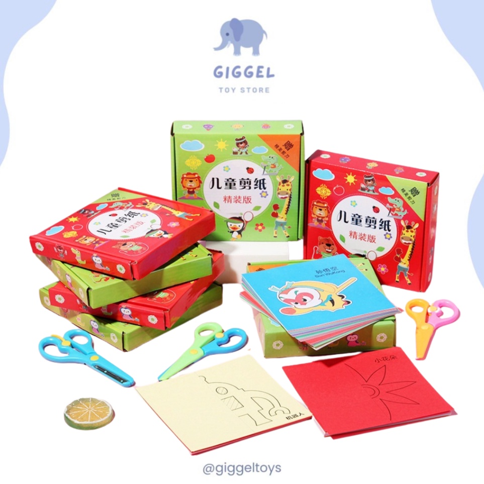 

Gratis Garansi DIY PAPER CUT CUTTING PAPER ACTIVITY KIT Mainan Edukasi Menggunting Anak Mainan Gunting Kertas Anak Giggel